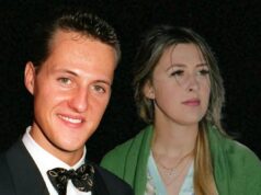 NIKAD VIĐENA PORODIČNA FOTOGRAFIJA ŠUMAHERA: Mihael nasmejan, a ćerka porukom izazvala burne reakcije DJrwyXAe