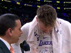 PRVE REČI DONČIĆA POSLE DEBIJA U DRESU LEJKERSA: Nabacio osmeh na lice i otkrio šta mu je Lebron rekao rekao pre početka utakmice! dlvvr0Gl