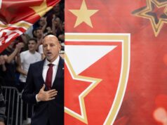 ARENA JE EKSPLODIRALA KADA SE POJAVIO SAŠA OBRADOVIĆ, ON JEDVA OBUZDAO EMOCIJE! Pogledajte kako su navijači Zvezde dočekali svog trenera! FOTO zvezdamonaco-20.jpg