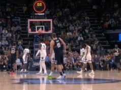 REAKCIJA JOKIĆA POSLE LUDE TROJKE JE POTPUNI HIT! Komentator u ekstazi urla na srpskom, saigrači u neverici šire ruke, a Nikola… (FOTO) Nikola Jokić