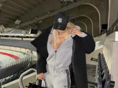 VANDA NARA OTIŠLA NA STADION, PA POKAZALA GRUDI! Otkopčala duks i otišla korak dalje, ali svi se pitaju ko je tetovirani misteriozni dečko… FOTO 1.jpg