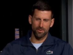 Novak Đoković reagovao zbog natpisa koji se pojavio u emisiji u kojoj je gostovao Novak Đoković reagovao zbog natpisa koji se pojavio u emisiji u kojoj je gostovao