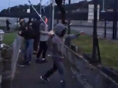 UŽASNE SCENE! Snimak jezive tuče navijača, sevale štangle i motke na sve strane – PAKAO! (VIDEIO) Svetislav Pešić