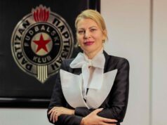 SRAM TE BILO, TI NISI PARTIZAN! Đorđe Tomić žestoko odgovorio Milki Forcan PARTIZAN-SKUPSTINA_25.JPG