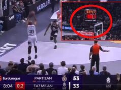 KAKAV CRNI FAUL NAD BOLMAROM! Pogledajte šta su sudije uradile Partizanu protiv Milana! Ovo je svima promaklo, crno-beli debelo oštećeni? Procenite sami (FOTO) Željko Obradović i Aleksej Pokuševski