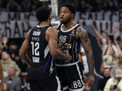 TAJRIK LUPA ŠAMARE, STERLING BRAUN BIJE I PRAVI HAOS! Košarkaši Partizana – skandal majstori! Sramota šta rade i kako se ponašaju… partizan-barcelona-106455.JPG