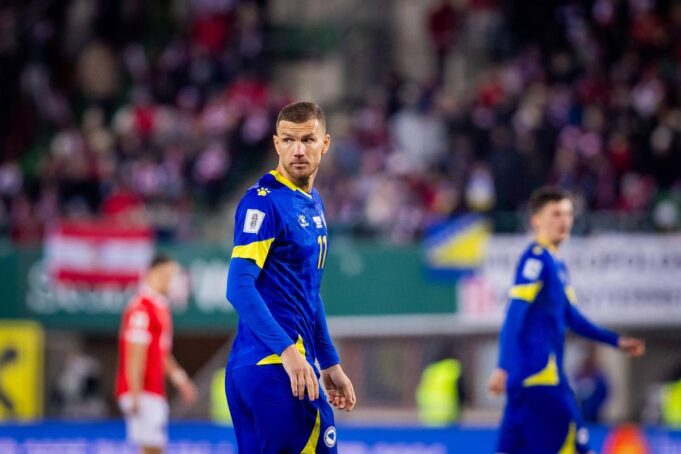 Edin Džeko u dresu Fiorentine