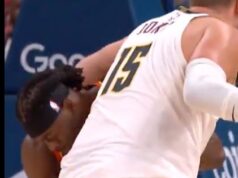 OVO NISTE VIDELI! Jokić dominirao protiv Tandera, trpeo batine, ali NIJE OSTAO DUŽAN! Pogledajte šta je Nikola uradio jednom od najboljih defanzivaca! (FOTO) 38V75wAl