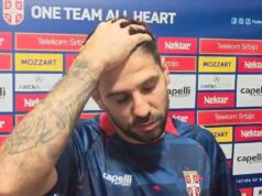 Aleksandar Mitrović slomljen izašao pred novinare posle debakla rade bogdanović dragan stojković piksi.jpg