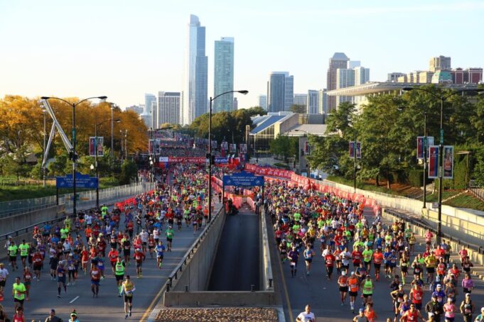 Faudža Sing na jednom od maratona