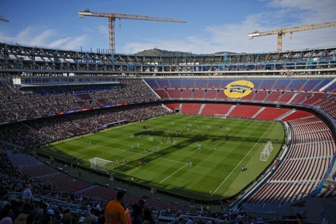 Lionel Mesi na Kamp Nou