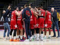 STOTKA MANEKENA BEZ MESINE: Olimpija pregazila Makabi u Beogradu Aleksej Pokuševski