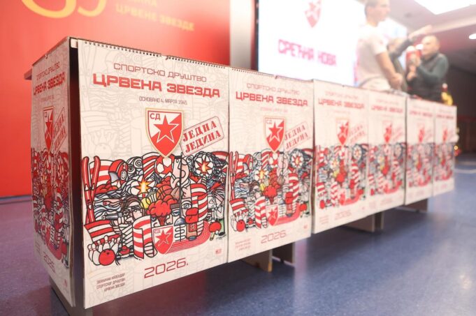CRVENA ZVEZDA - JEDNA I JEDINA: Sportsko društvo održalo promociju kalendara