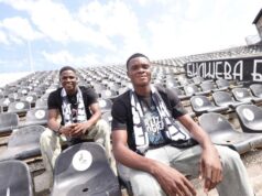 PARTIZAN DOVEO DVOJICU NIGERIJACA: Nisu zvučna imena, ali su zalog za budućnost! Ognjen Ugrešić proslavlja gol na meču Partizan - AEK