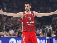 VELIKA BRIGA ZA ZVEZDU – POVREDIO SE OGNJEN DOBRIĆ? Reprezentativac Srbije uz pomoć lekara napustio parket! reA5Zrqe