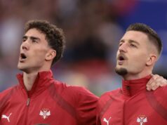 DUŠAN VLAHOVIĆ I SERGEJ PONOVO SARAĐUJU: Napadač Juventusa zvao u pomoć prijatelja iz reprezentacije! Dušan Vlahović na meču Juventus - Kaljari