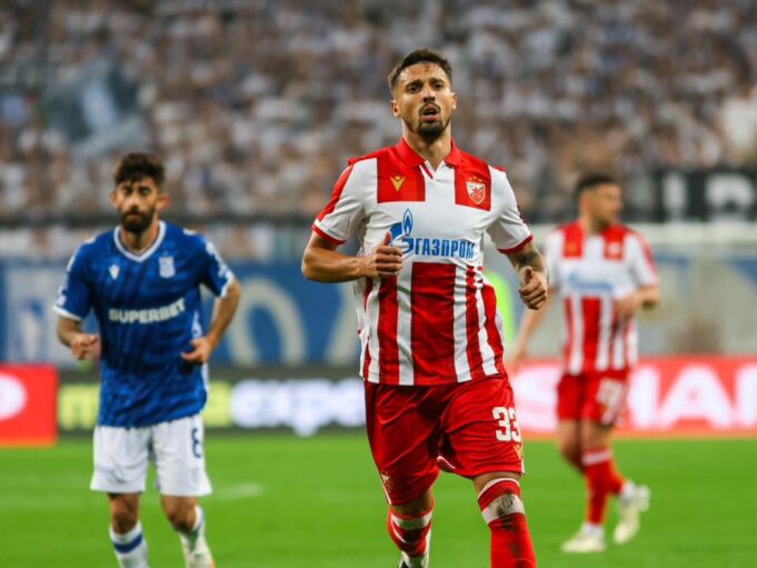 Detalj sa utakmice Leh - Crvena zvezda