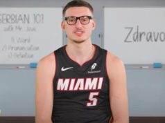 SNIMAK NIKOLE JOVIĆA ZAPALIO FLORIDU! Srbin u urnebesnom izdanju, a njegovi saigrači iz Majamija – u neverici! (FOTO) Nikola Jović