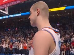 SVI SU USTALI I OVACIJAMA POZDRAVILI SRBINA! Nikola Topić pobedio rak, pa debitovao u NBA! Pogledajte istorijski trenutak Nikola Topić