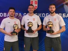 FSS DODELIO VREDNA PRIZNANJA: Zlatne lopte za Luku Jovića, Sergeja Milinković-Savića i Strahinju Pavlovića Sergej Milinković Savić u dresu Srbije protiv Bugarske