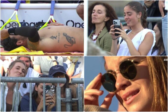 POZNATI ZAVODNIK SE SKINUO USRED MEČA, DEVOJKAMA NIJE BILO DOBRO! Žene poludele kada su videle njegove mišiće i tetovaže