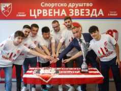 CRVENA ZVEZDA OSVOJILA 11. TITULU: Svečanost i proslava za veliki uspeh crveno-belih E8g9RLVJ