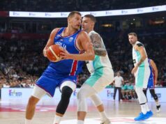 RAZBIJANJE SLOVENACA PRATILI NAGETSI, PA SE OGLASILI ZBOG JOKIĆA I SRBIJE! Objavili moćne fotke sa utakmice i moćnom porukom najavili Evrobasket! FOTO Nikola Jokić, Luka Dončić, Ognjena Jokić
