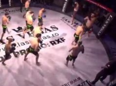 BIZARNO, DA BIZARNIJE NE MOŽE! Pustili su dvojicu profesionalaca na 10 amatera u MMA borbi! Nije dobro završilo! (FOTO) 3eMYZoPe