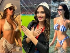 POKAZIVALA DVOGLAVOG ORLA, PA SE SKINULA I POZIRALA POLUGOLA! Vrela Albanka oborila internet! Navija za Partizani, uskoro ćemo je gledati na meču Srbije (FOTO) PJm9pk1J