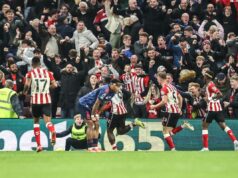 CRNE MAČKE ZAUSTAVILE TOBDŽIJE U 94. MINUTU: Sanderlend osvojio bod protiv Arsenala golom u nadoknadi vremena Arsenal