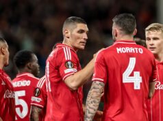 MILENKOVIĆ STRELAC U POBEDI FORESTA NAD MALMEOM: Lion preuzeo prvo mesto na tabeli Lige Evrope ZVEZDA-STEAUA_47.JPG