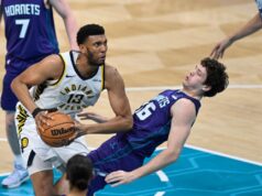 DRAMA PRIPALA PEJSERSIMA: Indijana srušila Šarlot u gostima (FOTO) Nikola Jović na meču Majami - Portland