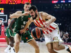 TRENER ŽALGIRISA NAHVALIO ZVEZDU: Fizički jak tim sa mnogo talenta, Nvora MVP! ZVEZDA-ZALGIRIS_233.JPG