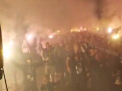 SPEKTAKL U NOVOM PAZARU: Grandiozan doček fudbalerima u 01.45! Hiljade ljudi pozdravilo svoje heroje (FOTO) OJqw6Mg8