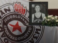 KOMEMORACIJA BATI JELIĆU: Partizan se oprostio od legendarnog igrača VlkkZRvl