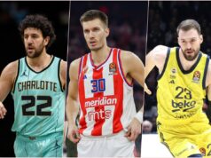 Željko Drčelić KK Crvena zvezda Filip Petrušev Vasilije Micić Filip Petrušev Vladimir Štimac.jpg