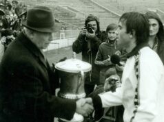 PARTIZANOV JEDINI EVROPSKI TROFEJ: Dana kada je Aca Trifunović doneo radost, a crno-beli smenili trenera PARTIZAN-ZVEZDA_50.JPG