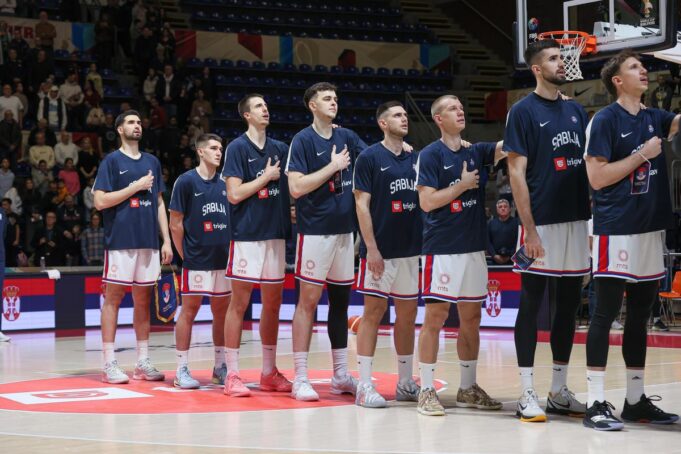 Dušan Alimpijević, selektor srpskih košarkaša