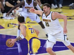 JOKIĆ I DONČIĆ PRIREDILI ŠOU ZA PAMĆENJE! Tripl-dabl okršaj Srbina i Slovenca, produžetak i Lukina magija u poslednjoj sekundi za pobedu! (FOTO) Nikola Jokić
