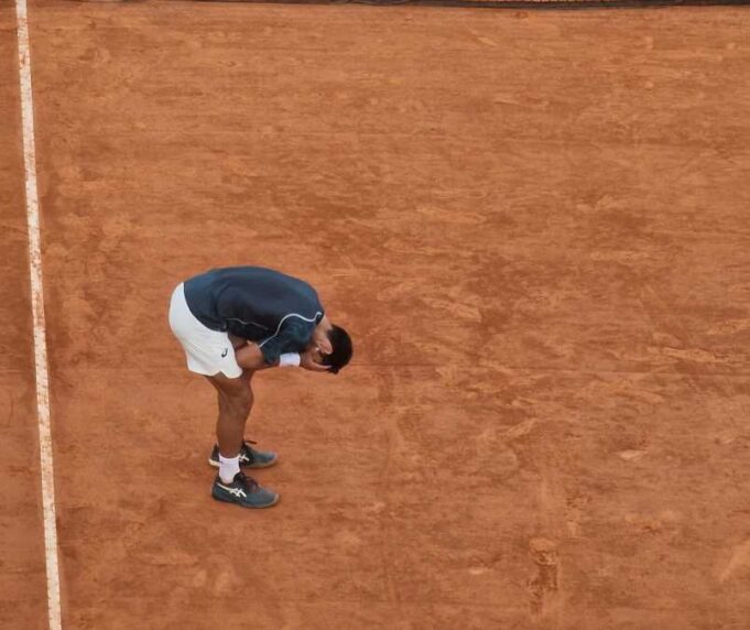MUSETI OTVORENO ZA KURIR PRED BITKU SA ALKARAZOM: Bespoštedna borba, trčanje, trud...
