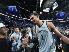 VEMBI SRUŠIO MIT O NEPOBEDIVOSTI TANDERA! Oklahoma doživela tek drugi poraz u sezoni i ostala bez trofeja! Sparsi idu u finale NBA kupa! (FOTO) Luka Dončić