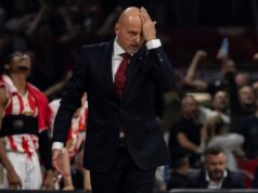 IZRAELCI POKUŠALI DA NAPRAVE PAKAO ZVEZDI: Isplivali detalji haosa sa sednice Evrolige, srpske klubove niko ništa nije pitao! Detalj sa utakmice Makabi - Olimpijakos u Pioniru