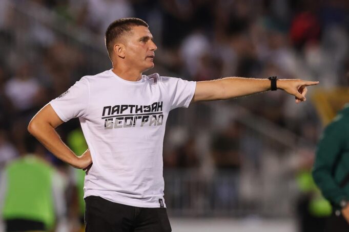 Detalj sa meča Partizan - Oleksandrija