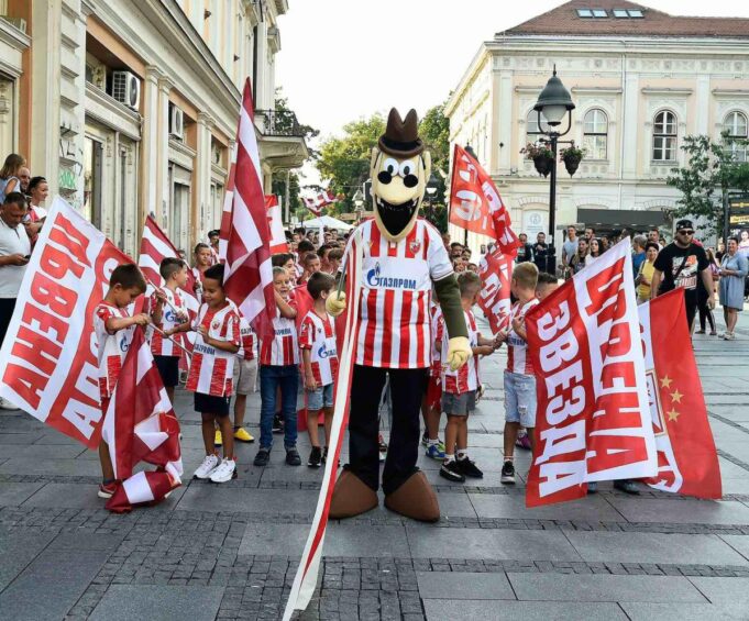Šerif Endijaj proslavlja gol na pripremama u Austriji