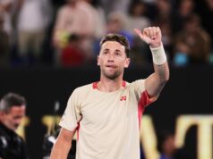 NORVEŽANIN JURI ZAVRŠNI MASTERS: Rud osvojio titulu na turniru u Stokholmu NORVEŽANIN OPRAVDAO ULOGU FAVORITA: Rud izborio plasman u osminu finala Majamija, sledi okršaj sa borbenim Argentincem