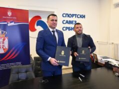 Milićević i Sportski savez Srbije potpisali memorandum: Sport kao most između dijaspore i matice Dejan Tomašević, Goran Marinković, Davor Štefanek i Damir Štajner