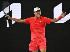 PICA ZA POBEDU KARIJERE: Tijen eliminsao Medvedeva – pa se počastio RJza95Ol