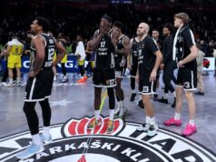 CRNO-BELI DOČEKUJU SPLIT POSLE UBEDLJIVOG PORAZA OD MAKABIJA! Evo gde možete da gledate večerašnju utakmicu! partizan-maccabi-23785864 (1).JPG