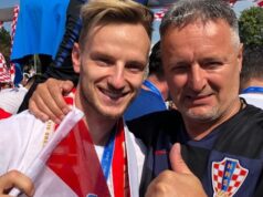 LEGENDARNI HRVATSKI FUDBALER I TOMPSON NASMEJANI I ZAGRLJENI! Fotka koja je ŠOKIRALA region ponovo aktuelna: Lajkovao je i ČUVENI SRBIN, pa objasnio svoj potez! Ivan Rakitić