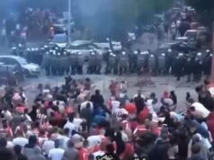 MUP POSLE TUČE DELIJA I POLICIJE UPOZORIO VEČITE RIVALE: Odgovornost je vaša Tuča Delija i policije ispred severne tribine